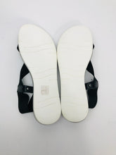 Load image into Gallery viewer, Dune Women's Elasticated Strap Open Toe Sandals | UK5.5  | Black