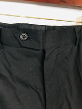 Load image into Gallery viewer, Gieves & Hawkes Men's Wool Smart Trousers | W30 | Black