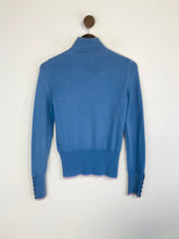 Load image into Gallery viewer, Whistles Women's Cashmere Roll Neck Jumper | 1 | Blue