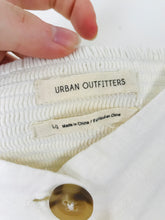 Load image into Gallery viewer, Urban Outfitters Women’s Button-Up Smock Midi Dress | L | White