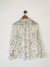 Load image into Gallery viewer, Baukjen Women’s Floral Ruffle Blouse | UK8 | Multicoloured