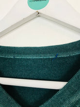 Load image into Gallery viewer, Armani Jeans Men’s V Neck Knit Jumper | M | Green