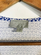 Load image into Gallery viewer, Pure Collection Women's Ruched Bodycon Dress | UK10 | Blue