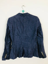 Load image into Gallery viewer, Zara Women’s Fitted Suit Jacket Blazer | M | Grey