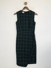 Load image into Gallery viewer, Hobbs Women's Check Gingham Smart Sheath Dress | UK8 | Black