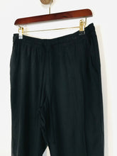 Load image into Gallery viewer, Hush Women's Tie up Casual Trousers | UK12  | Black