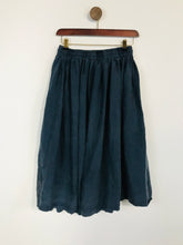 Load image into Gallery viewer, You Must Create YMC Women's Silk A-Line Skirt  | S UK8 | Blue