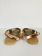 Load image into Gallery viewer, Faith Women’s Rose Gold Sandals | UK5 | Pink