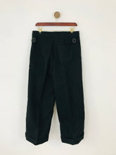 Load image into Gallery viewer, Margaret Howell Women’s High Waisted Wide Leg Trousers | UK12 | Black