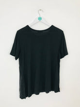 Load image into Gallery viewer, Whistles Women’s Asymmetric Oversized T-shirt | UK14 | Black