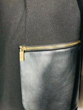 Load image into Gallery viewer, Episode Women's Faux Leather Smart Bomber Jacket | UK10 | Black