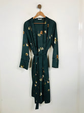 Load image into Gallery viewer, Mango Women's Wrap Kimono Wrap Dress | M UK10-12 | Green