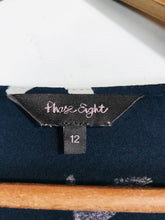 Load image into Gallery viewer, Phase Eight Women's Long Sleeve Pleated T-Shirt | UK12 | Blue