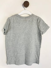 Load image into Gallery viewer, Boden Kid's Helicopter Embroidered T-Shirt | 5-6 Years | Grey