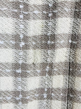 Load image into Gallery viewer, St. John Women's Tweed Check Gingham Pencil Skirt | M UK10-12 | Beige