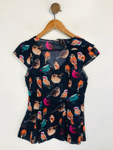 Load image into Gallery viewer, Meadow Rue Women's Animal Print Lightweight Blouse | UK4 | Multicoloured