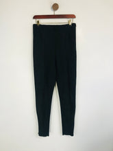 Load image into Gallery viewer, Zara Women's High Waist Faux Suede Leggings | M UK10-12 | Black