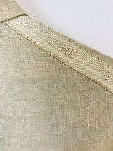 Load image into Gallery viewer, GF Ferre Men's Long Sleeve Button-Up Shirt | L/XL | Beige