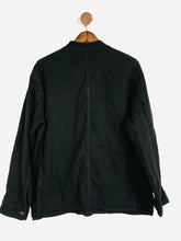 Load image into Gallery viewer, Uniqlo Women’s Cotton Button-Up Shirt | L | Black