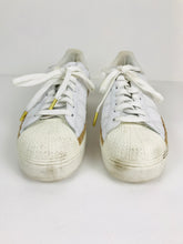Load image into Gallery viewer, Adidas Women's Platform Superstar Trainers | UK6 | White