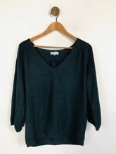 Load image into Gallery viewer, Farhi Women's Wool V-Neck Jumper | L UK14 | Blue