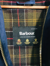Load image into Gallery viewer, Barbour Men's Hunting Jacket Overcoat Coat | L | Blue
