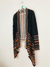 Load image into Gallery viewer, Guinevere Women’s Draped Knit Shawl Cardigan | M | Grey