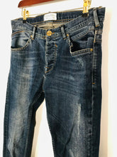 Load image into Gallery viewer, Zara Man Men's Cotton Ripped Slim Jeans | EU40 | Blue