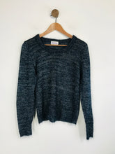 Load image into Gallery viewer, Brora Women's Striped Mohair Jumper | UK10 | Blue