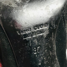 Load image into Gallery viewer, Vero Cuoio Womens Suede Heeled Boots | EU37 UK4 | Black