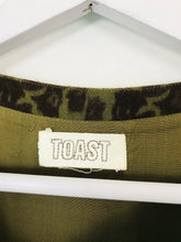 Load image into Gallery viewer, Toast Women’s Wool Midi Dress | UK10 | Green