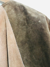 Load image into Gallery viewer, Piel Women's Fringe Suede Cape Shawl | OS | Brown
