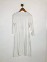Load image into Gallery viewer, Charlotte Keating Women's Nursing Midi A-Line Dress | 3 UK14 | White