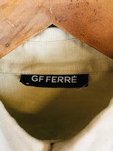 Load image into Gallery viewer, GF Ferre Men's Long Sleeve Button-Up Shirt | L/XL | Beige