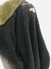 Load image into Gallery viewer, Whistles Women’s Waxy Faux Fur Hooded Parka Coat | M UK10-12 | Khaki Green