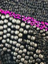 Load image into Gallery viewer, All Saints Women’s Beaded V-Neck Shirt Dress | UK6 | Multicoloured