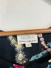 Load image into Gallery viewer, Brora Women's Silk Floral Shirt Dress | UK8 | Black