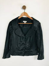 Load image into Gallery viewer, bebe Women's Crop Vintage Blazer Jacket | UK8 | Black