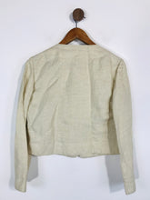 Load image into Gallery viewer, Donna Karan Women's Shimmery Blazer Jacket | UK14 | Beige
