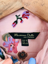 Load image into Gallery viewer, Massimo Dutti Women's Floral Long Sleeve Shirt Dress | UK10 | Pink