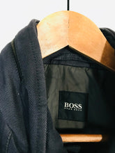Load image into Gallery viewer, Hugo Boss Men's Canvas Overcoat Coat | L | Blue