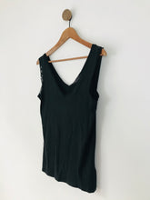 Load image into Gallery viewer, Reiss Women’s V-Neck Sleeveless Tank Top | S UK8 | Black