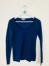 Load image into Gallery viewer, Hobbs Women’s Wool Light Knit Jumper Top | S | Blue