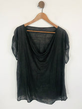 Load image into Gallery viewer, Wrap Women's Boho T-Shirt | UK14-16 | Grey