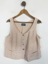 Load image into Gallery viewer, Oska Women's Linen Tank Top | L UK14 | Pink
