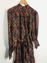 Load image into Gallery viewer, Topshop Women's Floral High Neck Maxi Dress | UK8 | Multicoloured