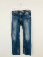 Load image into Gallery viewer, Tommy Hilfiger Denim Men’s Straight Fit 85 Jeans | 32 M | Blue