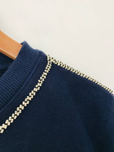 Load image into Gallery viewer, Anthropologie Women's Embroidered Jumper NWT | M UK10-12 | Blue