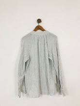 Load image into Gallery viewer, And/Or John Lewis Women’s Striped Henley Shirt NWT | UK10 | White