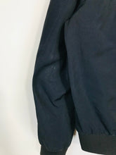 Load image into Gallery viewer, Jaeger Men's Zip Bomber Jacket | M | Blue